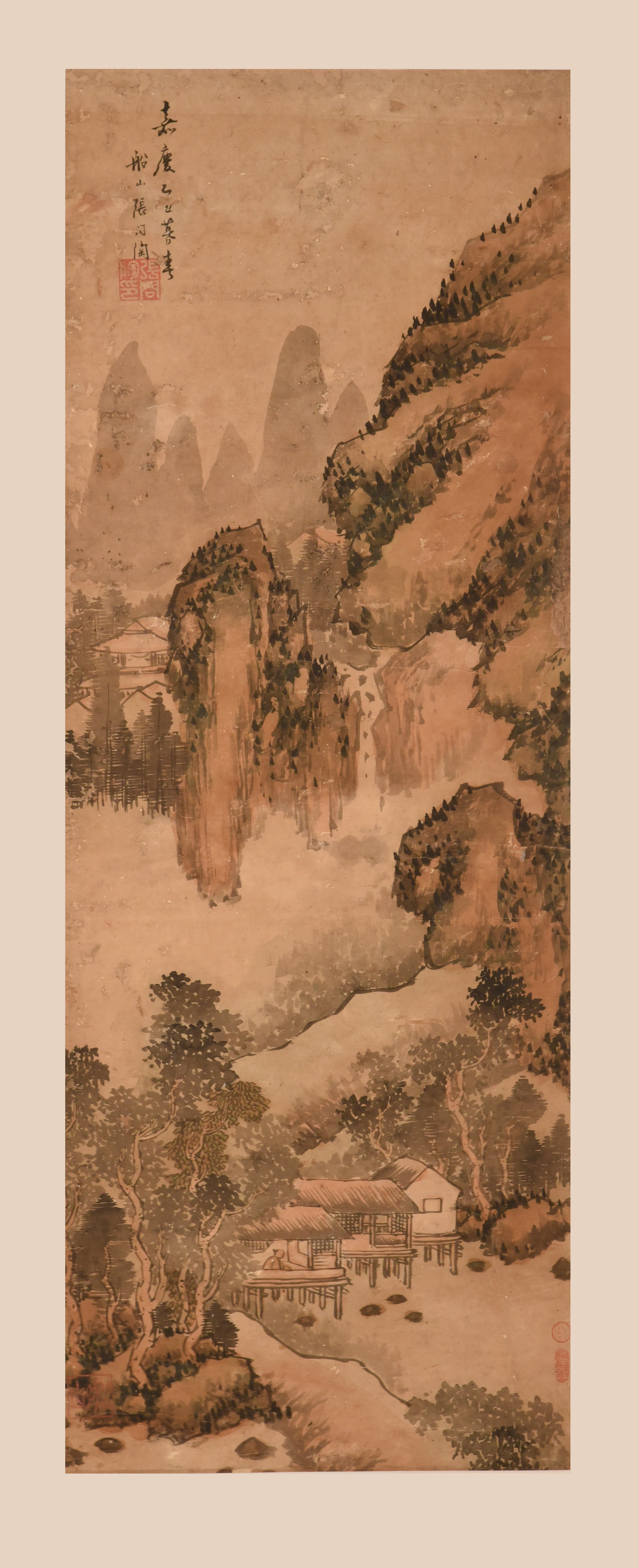 首页 藏品集萃  书画 - 正文张问陶,字仲冶,清代杰出诗人,诗论家,著名